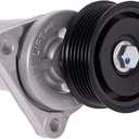AUQDD 39074 Automatic Belt Tensioner and Pulley Assembly (2.3L/2.5L L4) Fit For 2010 2012 2013 Mazda 3/3 Sport /12-17 Mazda 5/07-12 Mazda CX-7