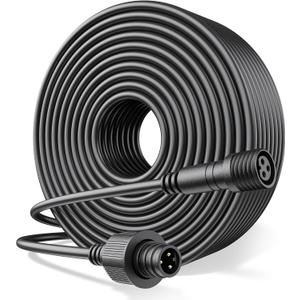 16Ft Extension Cable for Govee Outdoor S14 Bulb String Lights, Ground Lights 2, Triad Flood Light, Waterproof Extension Cord Compatible with Govee H7015 H7029 H7016, H7052 H7053, H7063