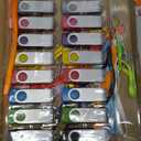 2GB USB Flash Drive Bulk, 20 Pack Thumb Drives Memory Stick Colorful Jump Drives Multipack Zip Pendrive with Lanyards, Swivel Memoria USB Drive Flashdrive for Home Office School Data Storage