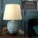 Red Lantern 20" Classic Blue & White Porcelain Jar Lamp, 
Product Dimensions	13"D x 13"W x 20"H