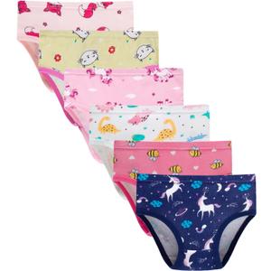 Boboking Comfty Underwear Little Girls'Briefs Undies Girls Panties, 3Y