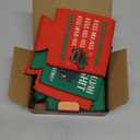 Funny Christmas Beer Can Covers, Christmas Vacation Merchandise Decorations, 8 Pcs Xmas Can Cooler Sleeves, 12 oz Reusable Can Coolers for Beverage Soda Drinks, Novelty Holiday Party Decor Supplies