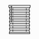 Cordless Sheer Shade Light Filtering/Blackout Window Blind, White, 72"H