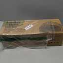 WOPITUES Wood Floating Shelves Set of 6, Shelves for Wall Decor, Farmhouse Shelf for Bedroom, Bathroom Storage Shelves, Book Shelves for Living Room - Rustic Brown (16.5 Inch)