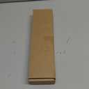 9.5 Large Acrylic Straw Holder for Cabinet Door - Reusable Tumbler Straw Organizer Storage, Small Kitchen Accessories Container, Ultra Sticky Cupboard Door Mounted (Transparent)