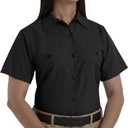 Red Kap Women's Standard Size Short Sleeve Industrial Work Shirt, 4XL 