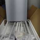 Lifewit Laundry Hamper 3 Section, Large Rolling Laundry Sorter with Shelf & 2 Drawers, Pull-Out Laundry Basket Organizer with Wheels and Removable Bag, White and Beige