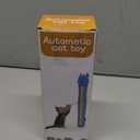 Interactive Cat Toy for Indoor Cats: Door-Mounted Automatic Moving Enrichment Cat Toy with Adjustable Motion Modes, Rechargeable Electric for Kittens & Bored Adult Cats, Hands-Free Pet Play Accessory (White)