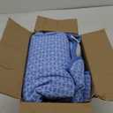 Rywell Dog Cooling Mat, 44*32 Super Thick & Comfortable Cooling Mat for Large Dog with Arc-Chill 3.0 & PCM Tech(Q-Max>0.5), Endothermic Color Changing&Dual Sided for All-Year Use, Portable for Pet Bed (Blue)