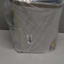 CEROELDA Small Bathroom Trash Can with Lid Soft Close-5L/1.3 Gal Stainless Steel Garbage Can-Step Pedal Wastebasket Slim Trash Bin for Office, Bedroom, Toilet, Live Room-White