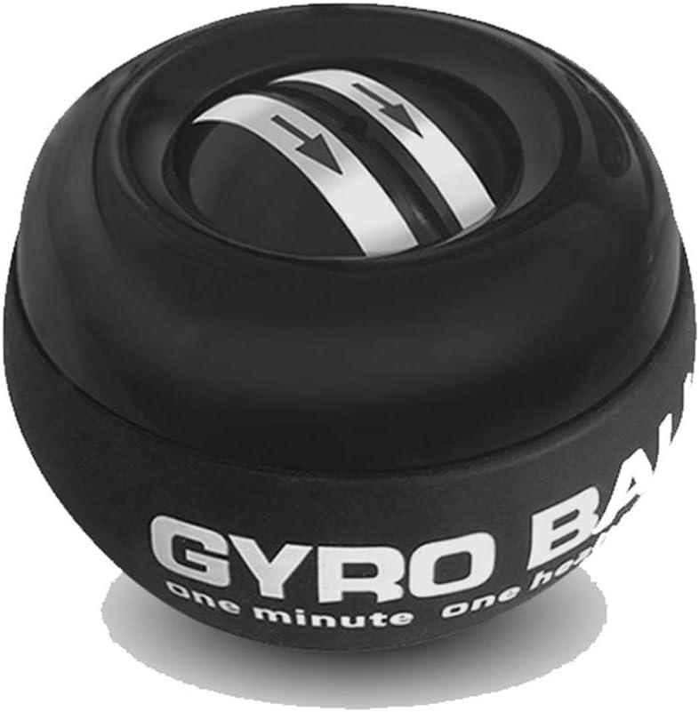 Auto-Start Wrist Power Gyro Ball with LED Lights, Wrist Strengthener and Forearm Exerciser for Stronger Arm Fingers and Muscle
