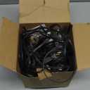 Brightown Outdoor String Lights, 50FT 25 G40 Bulbs Shatterproof Patio Lights, IP65 Waterproof Dimmable Hanging Connectable Globe LED Outdoor Lights for Backyard, Bistro, Porch, Deck, Balcony (Black)