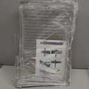 DINDON Pull Out Cabinet Organizer (14" W X 21" D), Cabinet Pull Out Shelves, 2 Tier Pull Out Drawers for Kitchen Cabinets, Wire Basket Slide Out Shelf for Cabinet Organization in Kitchen, Pantry, Chrome, 14'' W X 21'' D