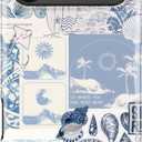 DEENAKIN for iPhone 17 Pro Max Case Cute,Aesthetic Vintage Beachy Summer Coquette Costal Collage Sea Shell,Compatible with Magsafe,Trendy Unique Protective Slim Silicone Phone Cover for Women Girls