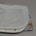 Gibelle 4 Pcs Shower Curtain Set with Non-Slip Rugs Toilet Lid Cover and Bath Mat, Green Marble Bathroom Decor Set with Accessories