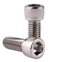 5 x #10-24 x 5/8" Socket Head Screw Bolt (1/4" to 2" Available), Allen Hex Drive, 304 Stainless Steel 18-8, Machine Coarse Thread UNC, Quantity 30Pcs