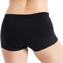 Capezio Womens Team Basic Low Rise Boy Cut Short (Black, L)