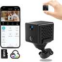 WiFi Mini Camera | Hidden Spy Camera | Free Cloud Storage & 32G SD Card, 2024 4K HD Smallest Cam, 150 Days Standby Time, Surveillance Wireless Camera with AI Motion Detection, Auto Night Vision