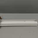 FoldTier 1-3/4 x 36 Adjustable Double Bubble Door Sweep Bottom of Door, Under Doors Seal for Exterior Doors, Energy Efficient Draft Stopper, Slide to Install, Blocks Dust/Insects/Noise(White)