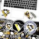 27 PCS Pittsburgh American Penguins Hockey Stickers for Water Bottle, Laptop, Bicycle, Computer, Motorcycle, Travel Case, Car Decal Decoration Sticker