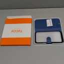 TUCCH Wallet Case for iPhone 17 Pro (6.3") 2025, 4 Card Slots, RFID Blocking, Stand, Shockproof TPU Shell, PU Leather, Magnetic Closure, Protective Flip Folio Cover, Light Blue