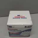 Gauze Care Non-Woven Sterile Gauze Pads 4x4, Pack of 100, 8-Ply, Soft, Lint-Free, Individually Wrapped, Sterile, Absorbent, Breathable, Perfect for Wound Care