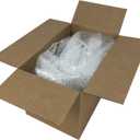 Amazon Basics Bubble Wrap for Moving, Packing, Shipping and Storage, Perforated Protective Cushioning for Fragile Items, 12-inch x 175-ft Long Roll, Small 3/16", Clear