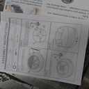 ERYE 54-Inch Round Swivel Boneless Chair for Living Room Bedroom, Comfy Chenille Upholstered Accent Armchair Oversized Full Foam Round Lounge Barrel Chair W/3 Pillows (Beige)