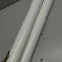 CKVIHAV 2Pcs 2 Inch PVC Pipe 34"(2.83FT) Long White Sch40 Industrial PVC Pipes for Home DIY, Greenhouse, Garden, Farm, Workshop, Furniture Grade(2" x 34"L)