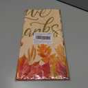 Gatherfun Fall Thanksgiving Decorations, Disposable Tablecloth, Plastic Table Cover for Autumn Party Decorations and Thanksgiving Party Decorations, 3 Pack, 54x108