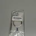 Magnetic Clear Case for iPhone 15 Pro Max with Full Camera Lens Protection,Compatible with MagSafe,Plating Soft TPU Phone Case,Anti-Scratch Shockproof Slim Cover for Women Gilrs Men - Sliver (Silver)