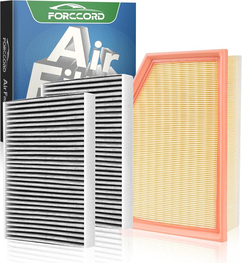 Cabin & Engine Air Filter Fit for 2019-2023 BMW X5 X7 X6 (3.0L ONLY); 2017-2023 BMW 530i / 540i / 530e / 740i / 840i xDrive (2.0L 3.0L) Replace#64115a1bdb6 13718691835 Car Aaccessories