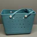 Lightweight Rubber Beach Bag X Large Tote Bag for Waterproof, Durable Open Handbag for Boat Pool Sports Gym