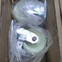 VEVOR Heavy Duty Platform Truck, 2000 LBS Industrial Steel Flatbed Cart with 360 Swivel Wheels, Platform Push Cart Dolly, Easy Storage for Warehouse/Garage/Moving/Garden (48" x 24" x 32")