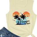 Vacay Mode T Shirts for Women Summer Beach Hawaii Vacation Short Sleeve Tops Holiday Cruise Getaway T Shirts (Small)