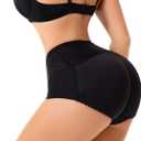 Butt Lifter Shapewear Women Slimming Body Shaper Panties Womens Butt Lifting Pad Panty for Under Dresses (Small, Black-883)