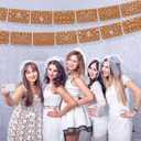Tiamon 4 Pack Mexican Party Decorations Plastic Papel Picado Banner Garland Waterproof Cielito Lindo Decor for Baby Shower Day of The Dead Wedding Cinco De Mayo Outdoor Decor (Dark Brown)