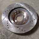 Front Drilled Rotors for 2004 - 2007 2008 2009 2010 BMW X3