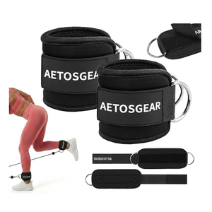 Ankle Straps For Cable Machines Women,Kickback Ankle Strap,Ankle Cuff Cable Attachment,Gym Glutes Workout Strap,Leg Extension Straps,One Size Fit All Premium Padded Cuffs Super Comfort Fitness