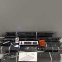 Floating Bed Frame Queen with LED Lights and Charging Station, 14 Inch Queen Modern Bed Frame Easy Assembly No Box Spring Needed