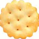 Cookie Shaped Plush Throw Pillow, Soft Biscuits Stuffed Seat Cushion for Sofa Chair Car Bedroom Home Decor (Round)