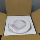 MEXO Industrial Semi Flush Mount Ceiling Light Modern Clear Glass Light Fixture Farmhouse 10" Close to Ceiling Lights in Brushed Gold for Hallway Bedroom, Kitchen Entryway Cafe Bar Porch Dinning Room