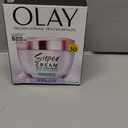 Olay Super Cream with Sunscreen SPF 30, Fragrance Free Lightweight Face Moisturizer with Sun Protection, 5-in-1 Skin Care - Hydrating, Brightening - Niacinamide, Vitamin C, Collagen, 1.7 oz