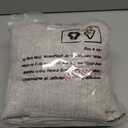 YoungsTex Linen Semi Sheer Curtains 63 Inch Length 2 Panels for Living Room - Light Filtering Drapes with Bronze Grommet Beige Window Treatments for Country Office Bedroom, 52 X 63 Inch (Natural)