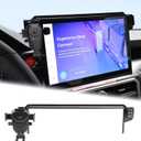 auovo Car Phone Holder Compatible with Toyota Tacoma 2024 2025 Accessories 14-Inch Screen Phone Mount Cell Phone Automobile Cradles Hands-Free 360 Degree Rotation (Only fit 14" Screen)