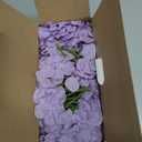 Artificial Silk Hydrangea Fake Flowers Hydrangea Flowers Pack of 10 Hydrangea for Centerpieces Home Party Decor - Lilac