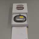 Electric Toenail Clippers for Seniors, Rechargeable Nail Trimmer with LED Light, Automatic Nail Cutter & File with Nail Dust Collector, Safe Grooming Kit for Thick Toenails & Fingernails (Silver)