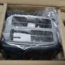 Amazon Basics 2 Slice Toaster, Extra Wide Slots for Bagels, 6 Browning Settings, Removable Crumb Tray, Defrost/Cancel/Bagel Buttons, Cord Wrap, 900W, Black & Silver