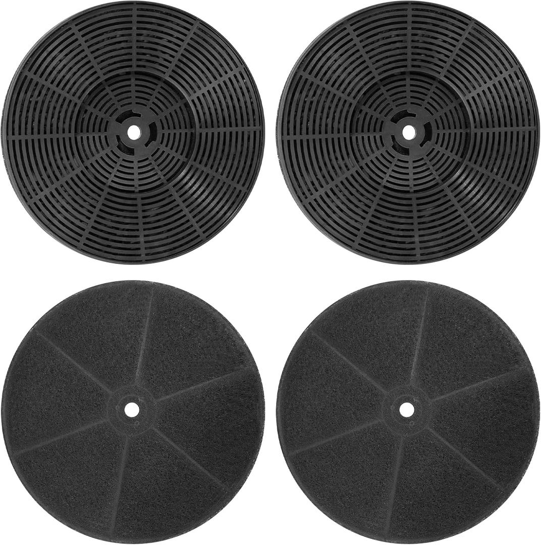 4 Pcs CFK4 Carbon Filters Compatible with Cosmo 5MU30/5MU36, for Hauslane IS-200SS/WM Series, for SNDOAS US0475BPB/NBK Range Hoods