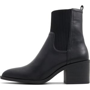 Call It Spring Women's Theronn Ankle Boot (6.5, Black)